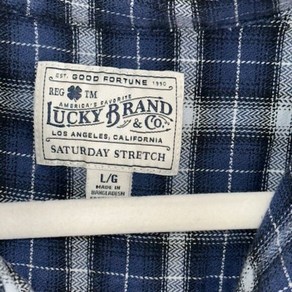 Saturday‎ stretch lightweight flannel shirt - Picture 3 of 4